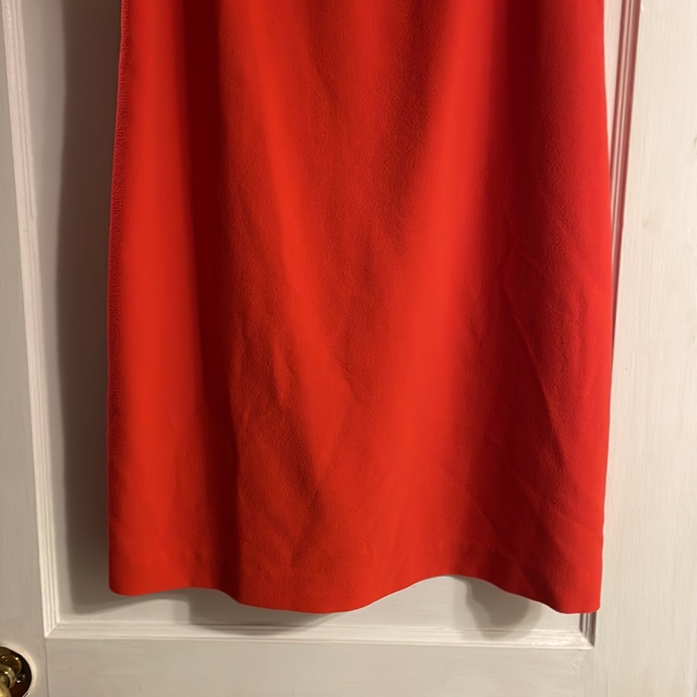 Gently used Trina Turk Orange Splash dress size 10 - Picture 7 of 13